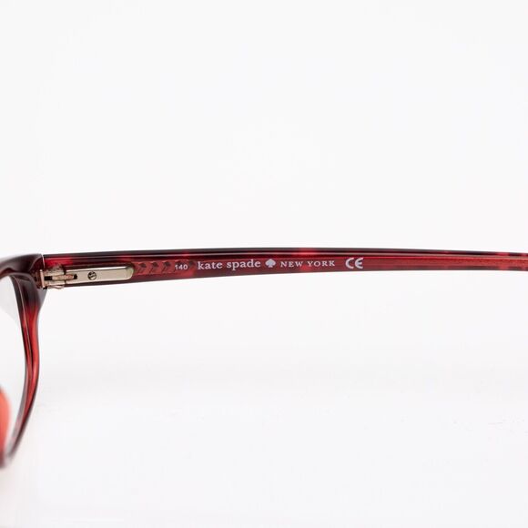 Kate Spade Fermina TK15 Eyeglasses +1.50 Burgundy Women (pre-own) main image 4